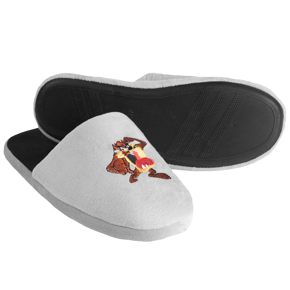 Nada Home Chaussons d'hiver fermés Looney Tunes antidérapant enfant Tazmania 5556, gris, 30/31 EU Nada Home Chaussons d'hiver fermés Looney Tunes antidérapant enfant Tazmania 5556, gris, 30/31 EU
