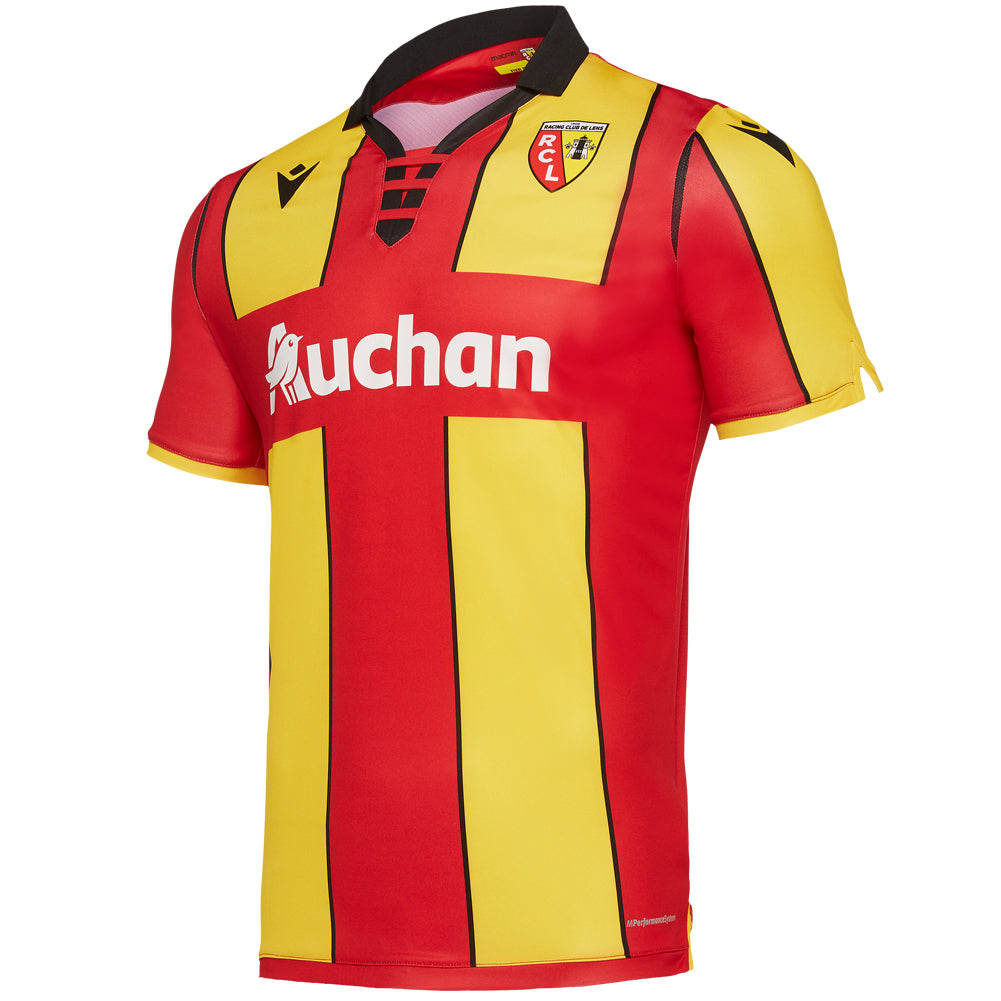 Maillot Lens équipe De Foot Maillot Rouge Et Noir Puma REPLICAS