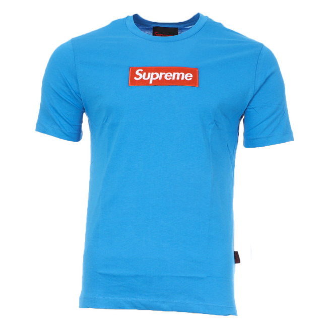 T shirt supreme homme best sale