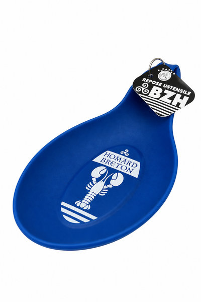 Repose Ustensiles BZH “Homard Breton” - Bleu en silicone