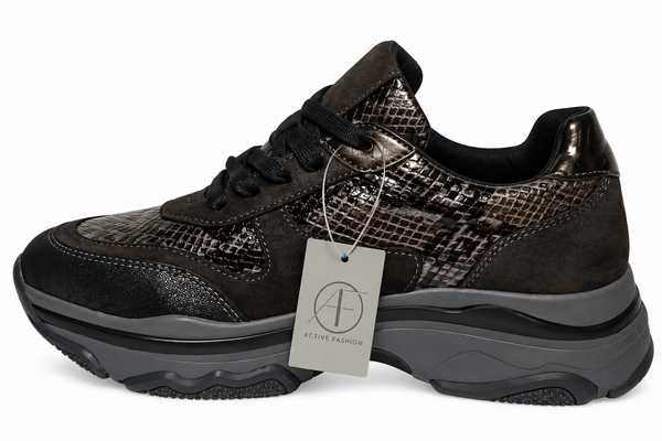 Chaussures Baskets Active Fashion Noir Femme
