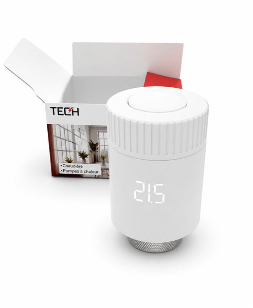 Vanne Thermostatique Tech Connectée Compatible Alexa & Google Assistant