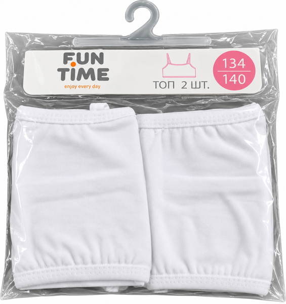 Brassière Fille Fun Time Blanc