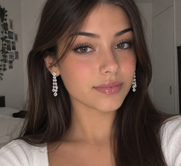 Boucle d'Oreille Argenté fermeture à Clip HB Héléna Paris sans Nickel