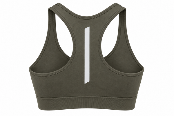 Brassière de sport e Les Girls Les Boys Vert Olive - Fille