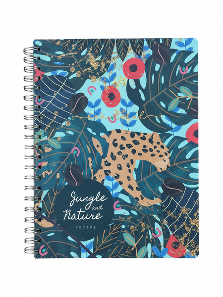 Cahier “Jungle and Nature” – Format A4