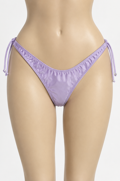 Bas de maillot de bain violet échancré Ardène Swim