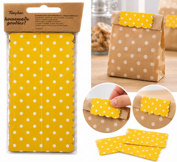Languettes Pour Fermer Sachet En Papiers Rayher