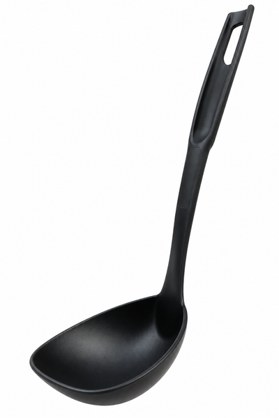 Louche de cuisine noire – 29 cm