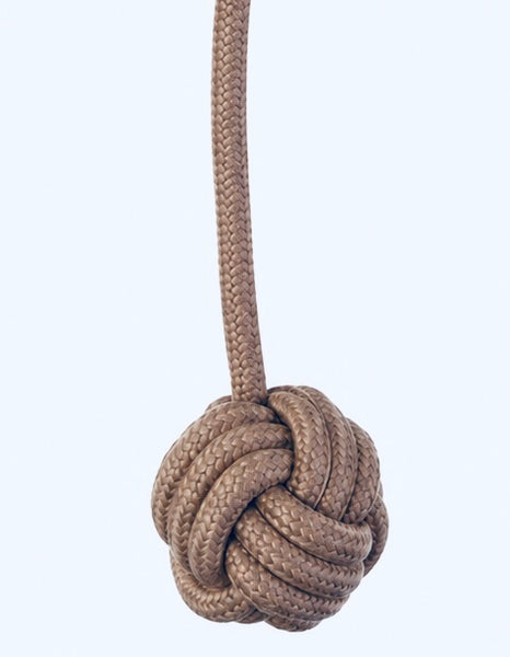 Corde Jouet pour chien ForPet – Marron – 41 cm
