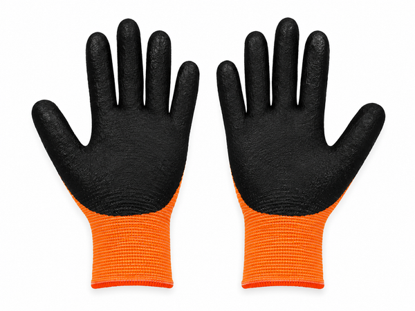 Gants de protection Pruspol orange et noir