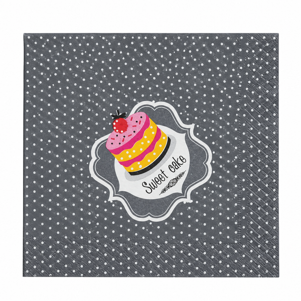 X20 serviettes en papier Adac 33x33 cm