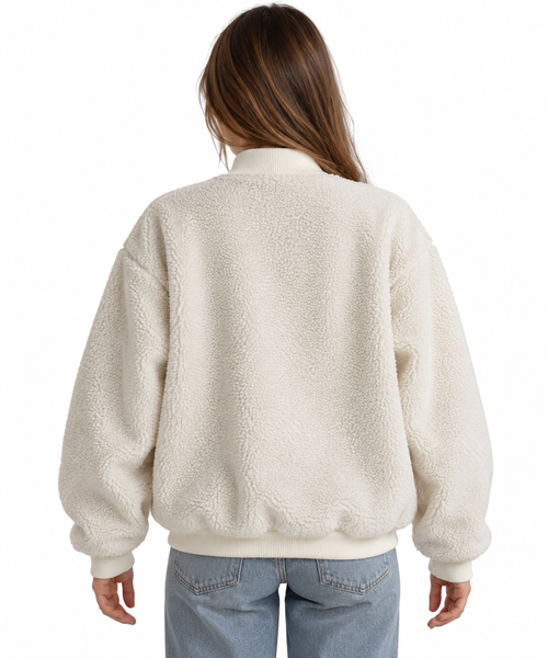 Veste Moutonnée Femme
