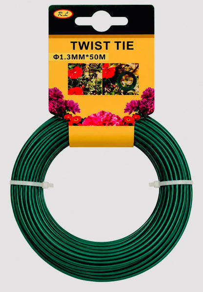 Fil d’attache en fer galvanisé twist tie