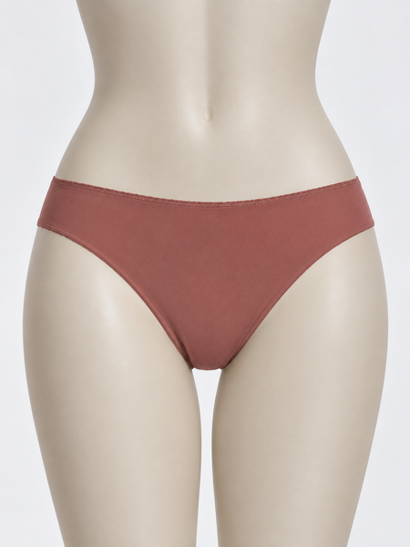 Culotte Heat Underwear Chocolat- Confort et dentelle Femme