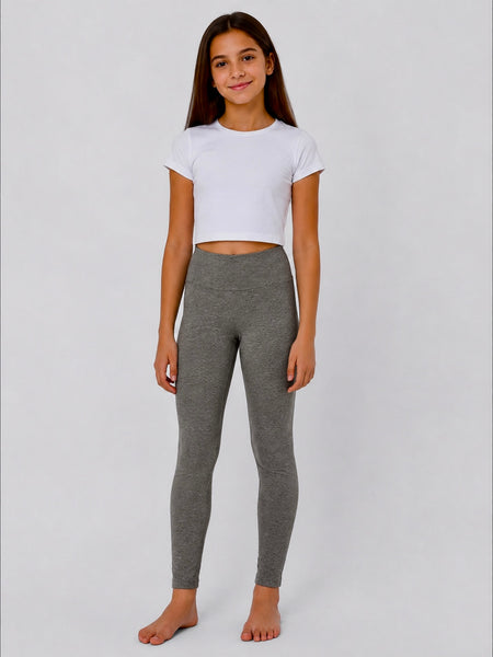 Legging Ardene Lacets Gris