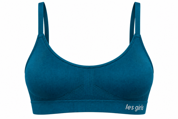 Brassière Les Girls Les Boys Bleu Canard – Fille