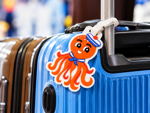 Porte Etiquette Valise Auto Pratic - Pieuvre