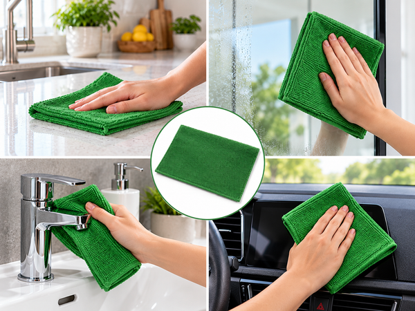 Chiffon microfibre Blum Tal – 30 x 40 cm – Vert
