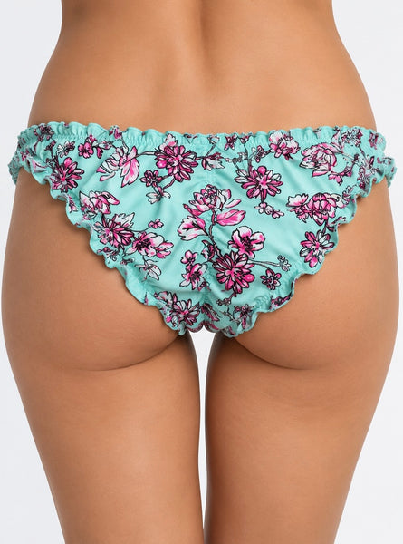 Bas maillot de bain à motifs floraux Style frisées