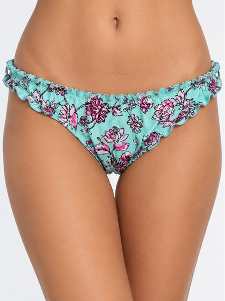 Bas maillot de bain à motifs floraux Style frisées