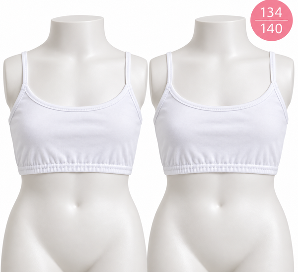 Brassière Fille Fun Time Blanc