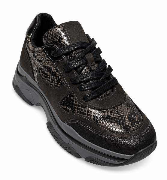 Chaussures Baskets Active Fashion Noir Femme