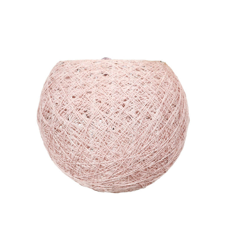 Abat-jour rond rose Home Deco Factory – Suspension déco à suspendre - 20 cm