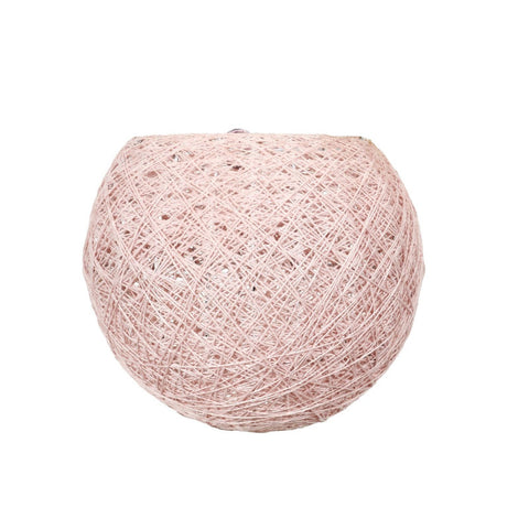 Abat-jour rond rose Home Deco Factory – Suspension déco à suspendre - 20 cm