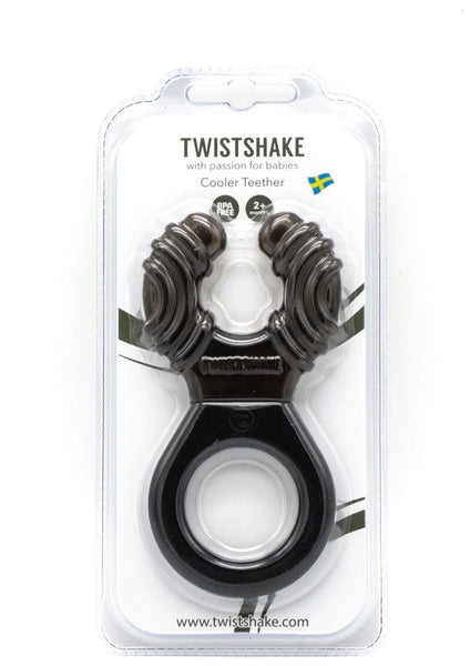 Anneau de dentition rafraîchisseur Twistshake – Noir