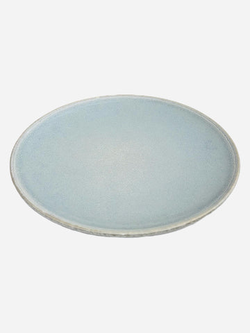 Assiette bleu clair effet mosaïque – 27 cm
