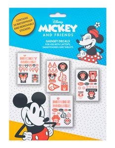 x50 autocollants Disney Mickey & Friends – Waterproof et amovibles pour téléphone, ordinateur et gadgets
