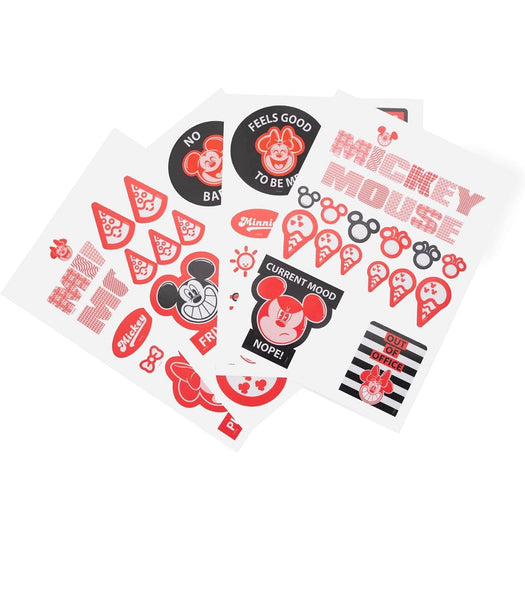 x50 autocollants Disney Mickey & Friends – Waterproof et amovibles pour téléphone, ordinateur et gadgets