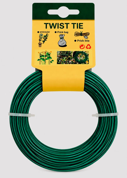 Fil d’attache en fer galvanisé twist tie