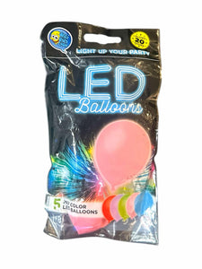 X5 Ballon Led 20 heures Waka Daba Loon 5 couleurs Differentes