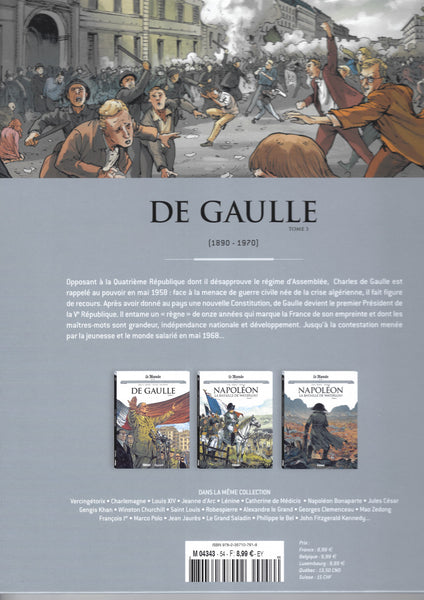 Livre B.D Charles De Gaulle Tome 3 Glénat B.D Fayard Le Monde