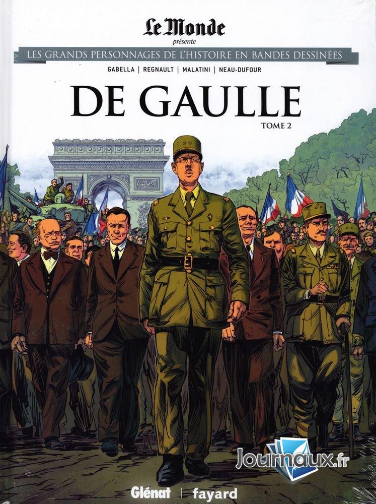 Livre B.D Charles De Gaulle Tome 2 Glénat B.D Fayard Le Monde