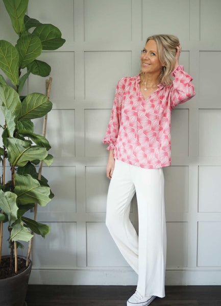 Blouse Y’coo Paris Rose Femme