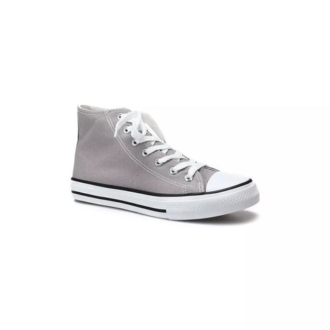 Chaussure Basket Femme La Modeuse grise
