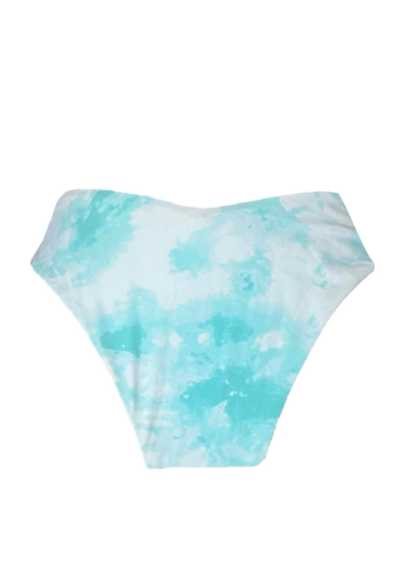 Bas maillot de bain bleu tie-dye Ardène Swim