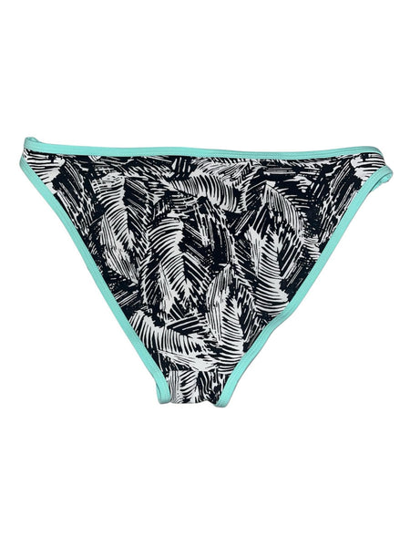 Bas maillot de bain à motifs de feuilles tropicales Ardène Swim