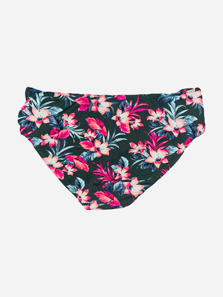 Bas maillot de bain kaki à motif floral Ardène Swim