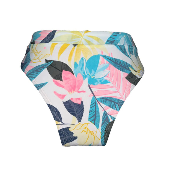Bas maillot de bain motif floral coupe échancrée Ardène Swim