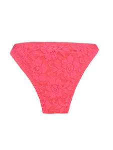 Bas maillot de bain rose à motifs fleuris – Ardène Swim