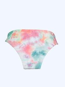 Bas maillot de bain tie-dye multicolore Coupe Brésilienne Ardène Swim