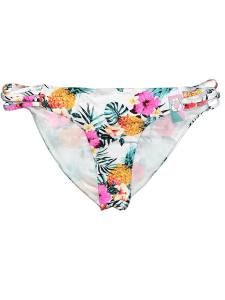 Bas maillot de bain à motifs tropicaux Style brésilienne – Ardène Swim