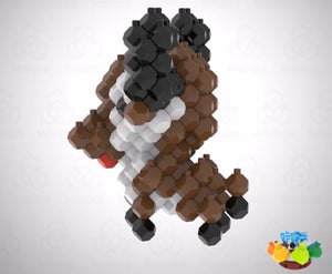 Bloc de construction Puzzle 3D Kadele Ox (Bœuf)