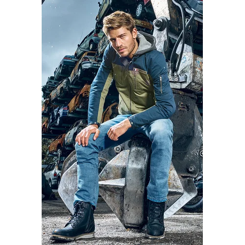 Blouson Moto Presto Kaki/Marine - Homme