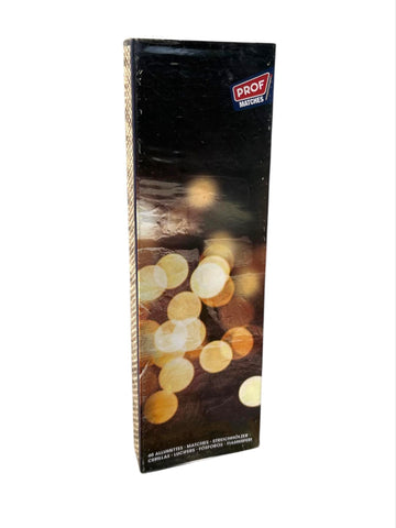 Boîte de 40 allumettes de sûreté longues 20 cm Prof Match