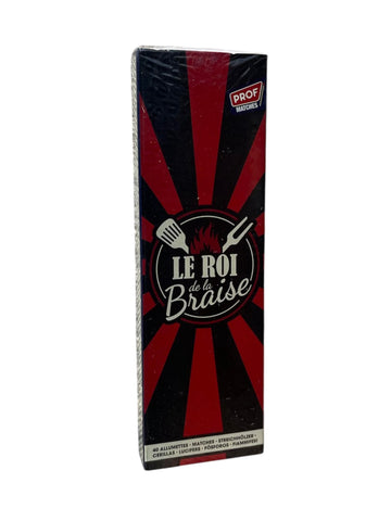 Boîte de 40 allumettes de sûreté longues 20 cm Prof Match